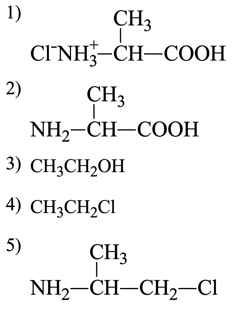 Задания №13. Амины, аминокислоты, углеводы