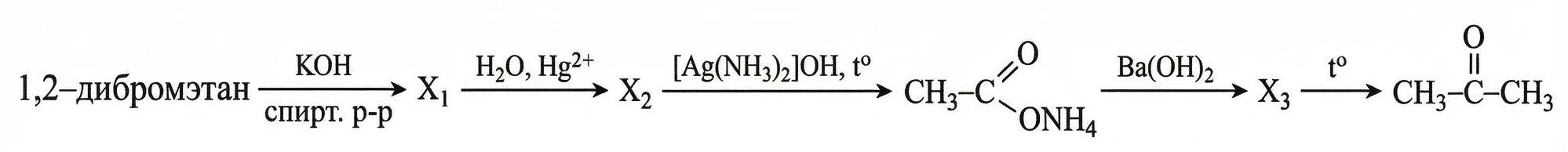 Задания №32. Органические цепочки.